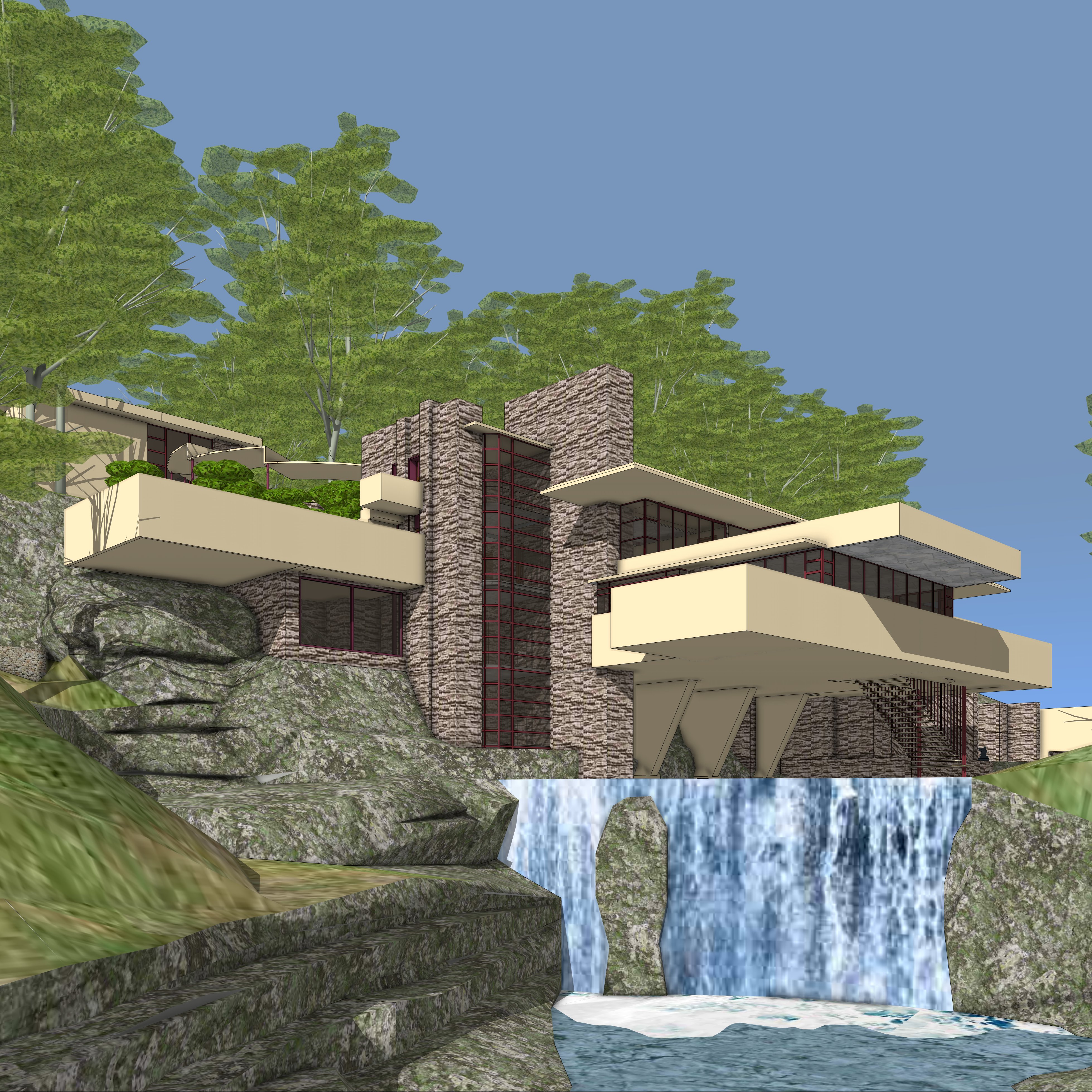 Cascata SketchUp