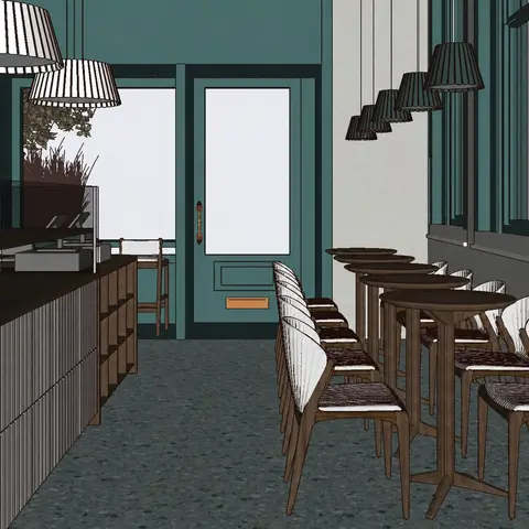 Modelo SketchUp de origem do mesmo interior